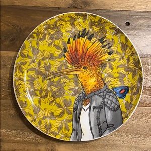 West Elm Dapper Animal Plate Bird